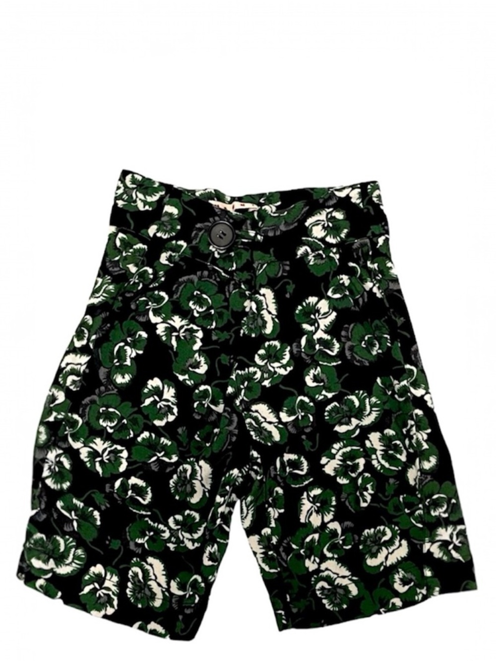 Marni flowy floral shorts 4T